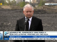 Jarosław Kaczyński na Śląsku