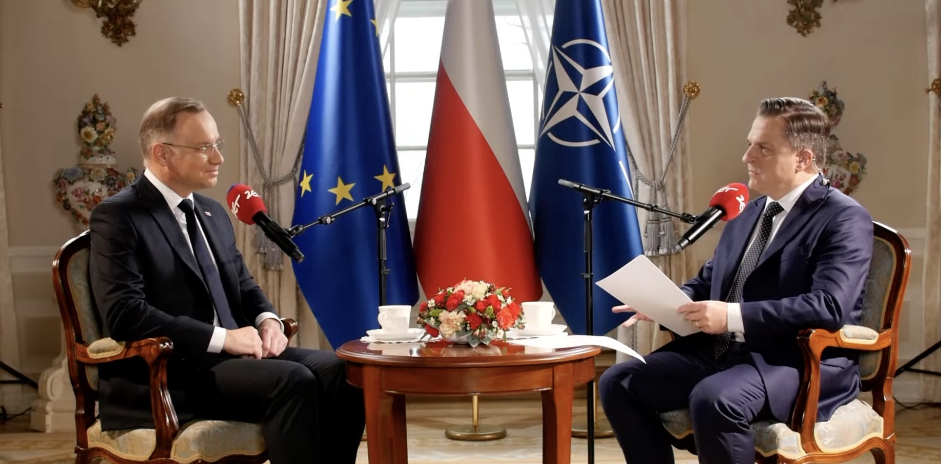 Polityczna ramówka poniedziałkowego poranka: Duda, Sikorski, Szefernaker, Bielan, Tomczyk, Wójcik i Jabłoński