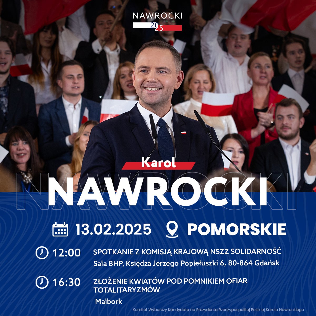 Polityczny plan czwartku: Tusk z szefem Google, Trzaskowski na Lubelszczyźnie, Nawrocki z Komisją Krajową „Solidarności”, konferencja kierownictwa IPN, konferencja Szefernakera i Czarnka