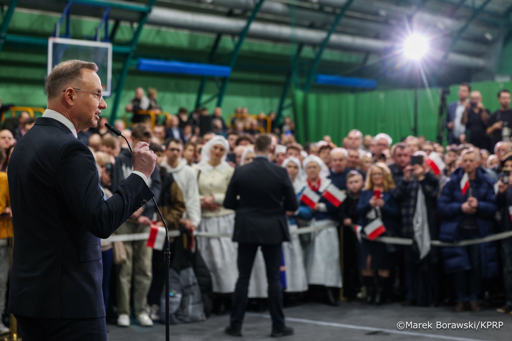 „Jak słyszę, że niektórzy nazywali go rosyjskim agentem, to robi mi się niedobrze”. Duda o Trumpie