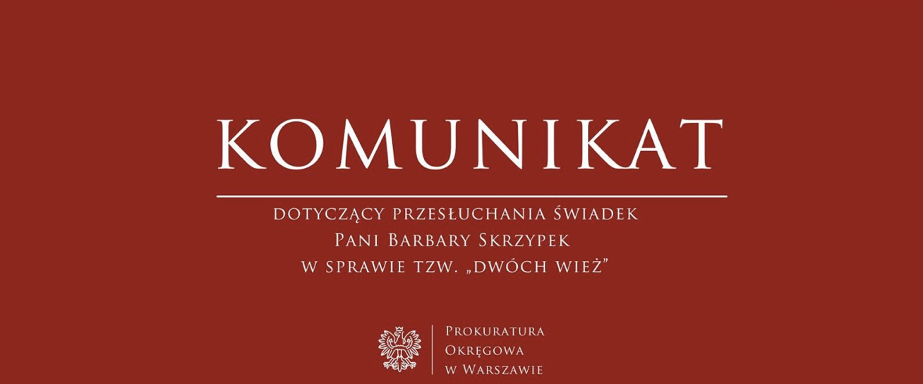 Prokuratura zdecydowała o przeprowadzeniu sekcji zwłok Barbary Skrzypek