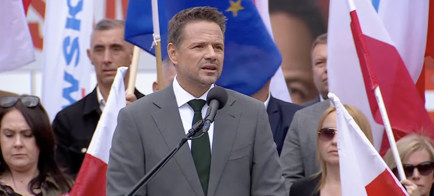 „Będzie blisko, jest potrzebna totalna mobilizacja”. Trzaskowski w Płocku